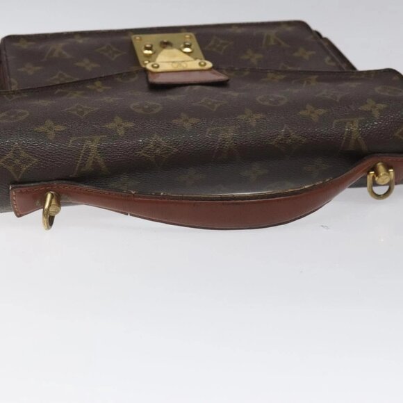 LOUIS VUITTON Monogram Monceau 28 Hand Bag M51185 LV Auth BD080 - Picture 7 of 16